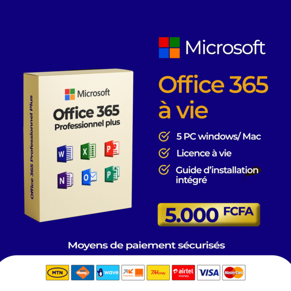 Microsoft Office 365 à vie